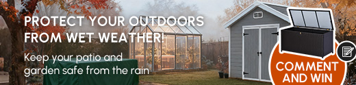 PROTECT YOUR OUTDOORS FROM WET WEATHER!